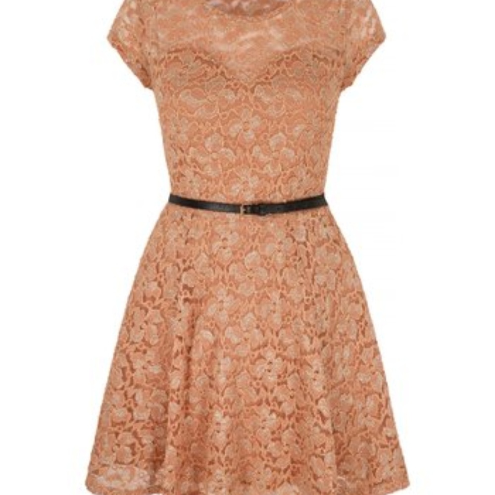 NWT Women's Gold/Apricot Dress size XL Iska London